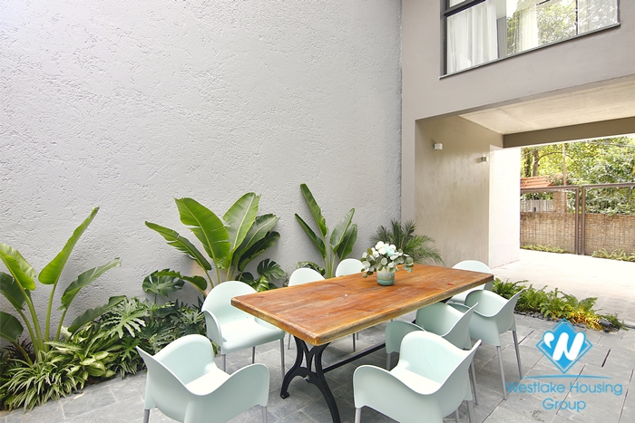 The newest house on the market is carefully prepared by the owner for every detail for rent in Ngoc Thuy Long Bien